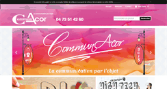 Desktop Screenshot of communacor.eu